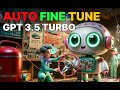 Automated fine tuning gpt 3.5 turbo for Function calling. dataset generation is also automated.