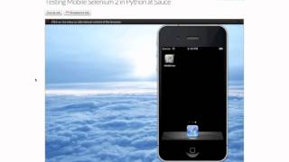 How To Run Selenium WebDriver Tests On Sauce's Mac, iOS & Android Cloud