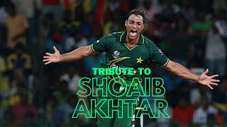Shoaib Akhtar: The Unstoppable Force of Fast Bowling |' Tribute Video" | Sportsman Spirit