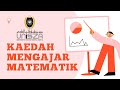 DWP 11403 Kaedah Mengajar Matematik - Matematik Tambahan Ting.4 , KSSM