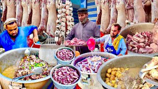 12 HOURS OF COOKING WHOLE 500KG OF LAMBS - Dumpukht Recipe in Marko Bazar - Pukhtonistan Restaurant