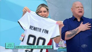 Amigo Secreto do Jogo Aberto: Renata Fan ganha "kit" do Corinthians de Ronaldo