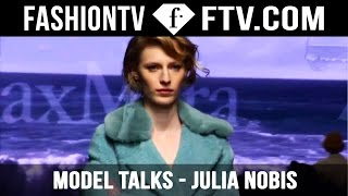 Julia Nobis Viva 모델과 함께하는 Lanvin의 백스테이지 | FTV.com