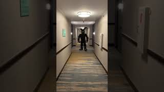 Springtrap roams a hotel