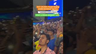 1,00,000+ PEOPLE SINGING VANDE MATARAM TOGETHER 🇮🇳