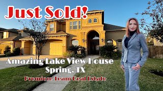 RE 69 | Touring an Amazing Backyard View House Sold to Clients | Spring, Texas