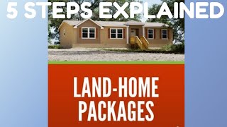 5 STEPS TO MOBILE HOME LAND HOME PACKAGES