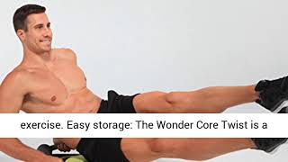 WONDER CORE Twist Core Strength Training + Weight Loss - Evolutionary Abdominal Machine - Portable