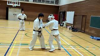 【心想流空手・練習　岐阜県各務原市（かかみがはらし）】  　　2025年1月16日（木）　　Karate  Gifu-Japan