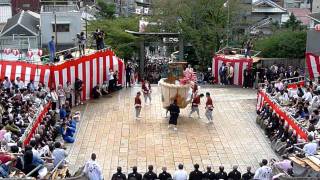 平成２２年長崎くんち後日諏訪神社八坂町傘鉾