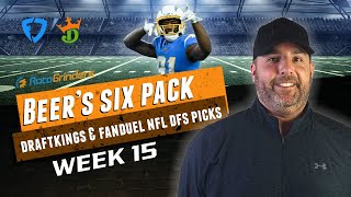 DRAFTKINGS & FANDUEL NFL PICKS WEEK 15 - DFS 6 PACK
