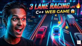🎮🔥Car Game Project | HTML, CSS, JavaScript Frontend with C++ Backend (Project Overview)