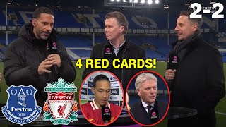 FULL REVIEW - Everton vs Liverpool 2-2 Post Match analysis | Van Dijk \u0026 David Moyes Reaction