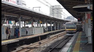 ホームドア設置が決定した新小岩駅　2017年7月