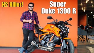 2025 KTM Super Duke 1390R Hyper Naked | The H2 Killer🔥