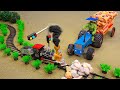 Diy diorama making mini grass chopping machine science project @funworldsociety