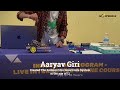 meet aaryav giri creator of the arduino uno smart system gate moonpreneur s in person workshop