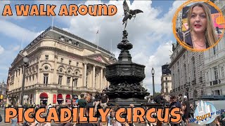 Exploring Piccadilly Circus | Virtual Tour of London