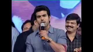 Ram Charan Speech About PAWAN KALYAN in Nayak Audio Function.mp4