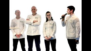 Bocuse d'Or: Paul Marcon et  Laurent Wauquiez présentent la Team France