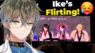 【LIVE SHOW IRL】the crowd goes WILD when Ike Flirts!  (Anime Impulse Luxiem)