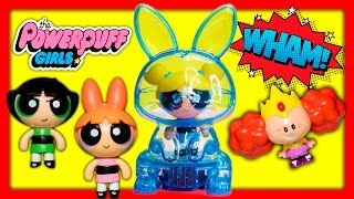 POWERPUFF GIRLS Uses Bubbles Power Pod Adventure Funny Toy Parody