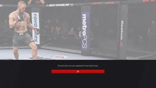 EA SPORTS™ UFC® 3 Crazy Knockout made him Rage Quit in Ranked Online