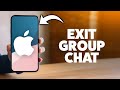 How To Leave A Group Chat On iPhone 2026 (Step-By-Step Tutorial)
