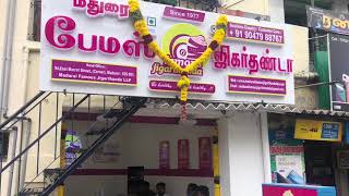 Famous Jigarthanda @NAMAKKAL OPENING