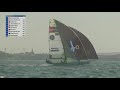 2020 49er world championships gold fleet race 3 replay