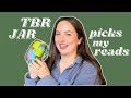 Scared of my own TBR Jar // November TBR