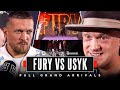 Tyson Fury vs Oleksandr Usyk FULL Grand Arrivals 🕺