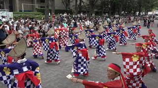 十人十彩　原宿表参道元気祭　スーパーよさこい2017　NHK前ストリート　４K　2017 8 27