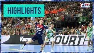 Highlights Füchse Berlin - SG Flensburg-Handewitt - Spiel um Platz 3 beim REWE Final4