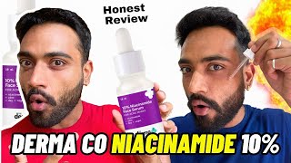 HONEST REVIEW: The Derma Co 10% Niacinamide Serum Review After 25 DAYS | The Derma co #niacinamide