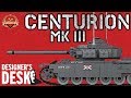 Centurion Mk.III Main Battle Tank - Custom Military Lego - At The Designer’s Desk