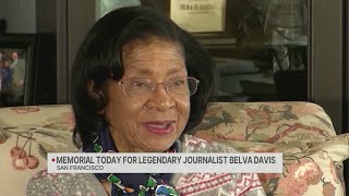 Public memorial for legendary journalist Belva Davis in SF Monday