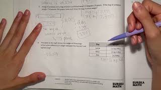 Eureka Math Grade 4 Module 2 Lesson 2 Homework (Succeed) | Math With Aubrey