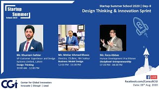 Khurram Safdar | Design Thinking & Innovation Sprint | Week 2 | Day 4 | SSS2020
