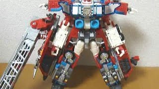 TF カーロボット ゴッドファイヤーコンボイ パーフェクトモード 変形合体 レビュー RID OMEGA PTIME PERFECT MODE TRANSFORMERS review