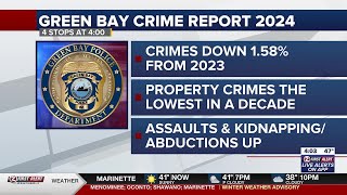 Green Bay crime reports dropped in 2024