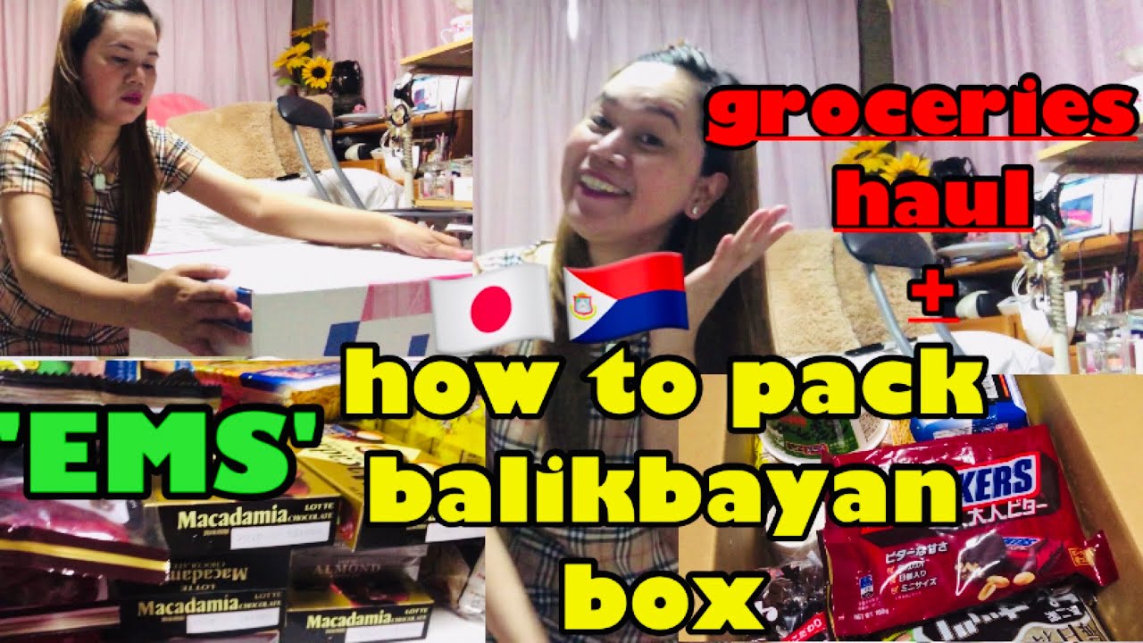 HOW TO PACK BALIKBAYAN BOX?paano Ako Mag Ayos Ng Balikbayan Box ...