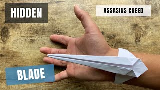 Assassin’s Creed Hidden Blade Origami Instructions | How to Make Valhalla Origami | Ezio Auditore