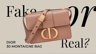 Оригинал или подделка: Dior 30 Montaigne Bag