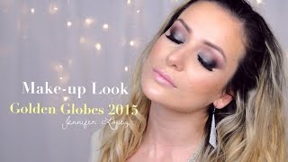 Jennifer Lopez - Golden Globes 2015 - Make-up Look