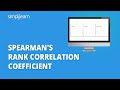 Spearman's Rank Correlation Coefficient | Spearman's Correlation Explained | Simplilearn