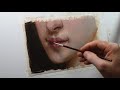 Master Copy of a Bouguereau Mouth