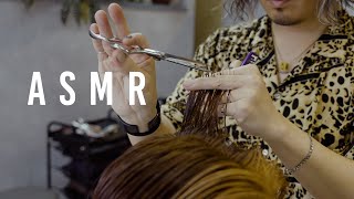 【ASMR】美容室を貸切る最高の癒し｜ヘアカット・シャンプー