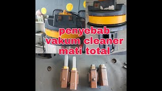 Vakum cleaner mobil rusak mati total( memberbaiki penyedot debu rusak)