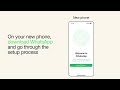 How to transfer your chats to a new iPhone | WhatsApp